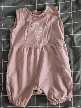 M&S seahorse romper